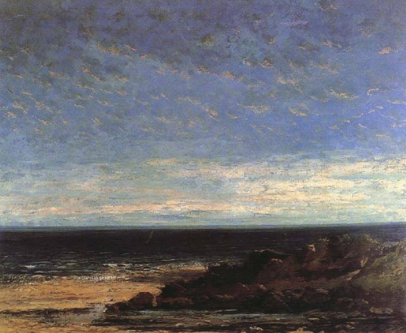 Gustave Courbet Sea oil painting picture